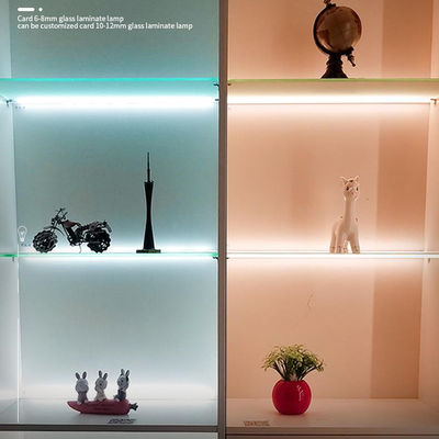 Tek cam raf LED ekran ışığı sıcak beyaz bulanıklığı ve 3500K renk sıcaklığı ile