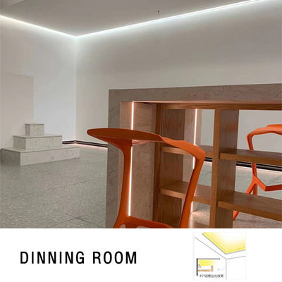 Modern Anodized Alüminyum Yüzey Montajlı LED Dolap Işıkları
