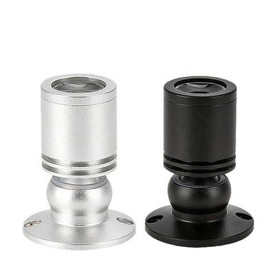 İç ve dış dekorasyon için kompakt COB 3W IP65 80CRI Siyah LED reflektörleri