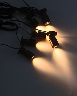 3W Alüminyum LED Mini Spot Light Spotlight 80CRI 3000K/4000K/6000K Işık açısı