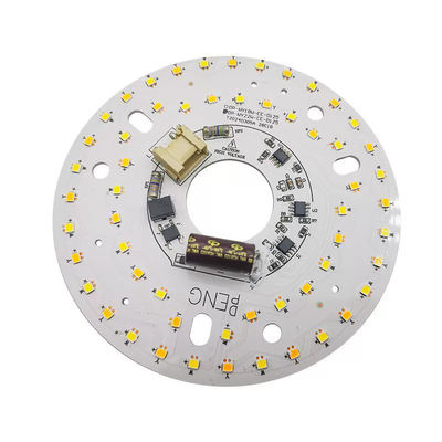 125mm AC220V 110V Yuvarlak Pcb Board 22W Sürücüsüz LED Modülü Led Fan için Işık Tavan fanı led ışığı değiştirme