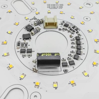 220mm ayarlanabilir yuvarlak LED tavan ışığı 120v Alüminyum PCB BOARD Çember PCBA Tavan ışığı için