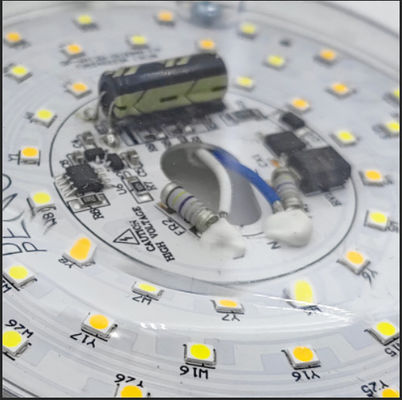 120V 15W Driverless Dia 100mm Led Modülü Led Fan Light With ETL Sertifikası Tavan Fan Led Light Değiştirme