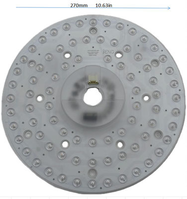 10.63" 270mm yuvarlak LED tavan lambası 120v tavan fan ampulleri FCC ETL CB CE LVD EMC sertifikası