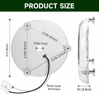 120V 15W Driverless Dia 100mm Led Light For Led Fan Light With ETL Certificate Ceiling Fan Led Light Replacement 120V 15W Driverless Dia 100mm Led Light For Led Fan Light With ETL Certificate Ceiling Fan Led Light Replacement