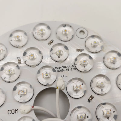 Yüksek Lumen 3KV Artış Koruması Üç Renkli 9-25W Ventilatör Işık Değiştirme LED DOB Modülü Tavan Ventilatörü Işık Değiştirme