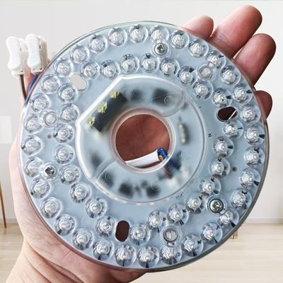 Dia125mm Yuvarlak Pcb Board 4.9' 'LED Retrofit Light Kit 22W Renkli 3CCT 3000K/4500K/6000K CRI90 Tavan Fan Işık Yerine Panel PCB Tavan Işık LED Retrofit Kit120V 2200LM
