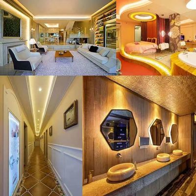 Esnek LED Çizgi Işıklar 600 Birim LED Çizgiler Su geçirmez 12 Volt LED Işık Çizgileri Paketi 16.4ft/5m Tatil Ev Partisi İç Açık Dekorasyon Su geçirmez Beyaz 1 Paket