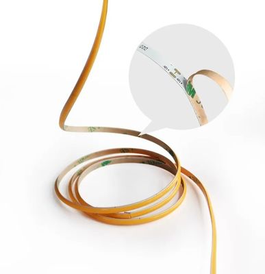 Çin Fabrikası Ultra ince COB Işık Şerit 2.8mm/2.7mm/3mm/5mm Mini Işık Şerit 12V 24V Araba Işık Şerit 480leds 384leds