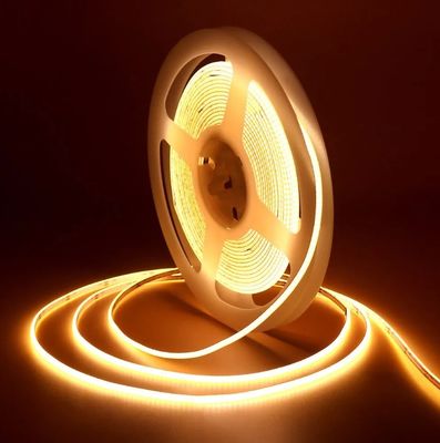 Çin Fabrikası Ultra ince COB Işık Şerit 2.8mm/2.7mm/3mm/5mm Mini Işık Şerit 12V 24V Araba Işık Şerit 480leds 384leds