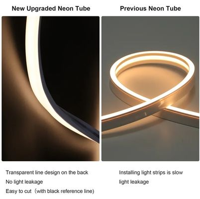 Özel Silikon Esnek Diyot Neon Şerit Işıkları 2700k-5700k Neon RGBW LED Neon Işıkları