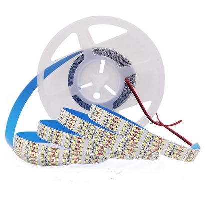 2835LED Çizgi Işık 360LED / m 3 Satır 12V IP20 IP65 Esnek Çizgi Işık 16mm Genişliği 45W 3528LED Çizgi Işık