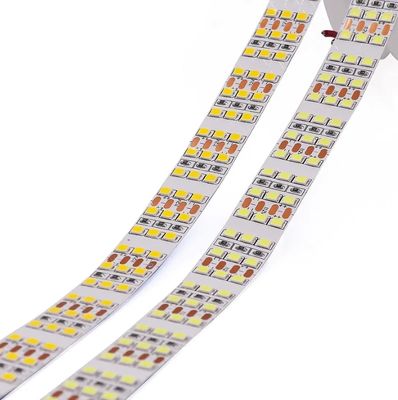 2835LED Çizgi Işık 360LED / m 3 Satır 12V IP20 IP65 Esnek Çizgi Işık 16mm Genişliği 45W 3528LED Çizgi Işık