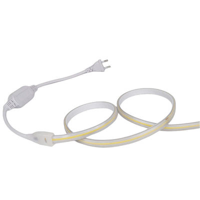 110V 220V Su geçirmez COB PVC yapıştırıcı ile LED ışık şeridi özelleştirilebilir Mavi / Buz Mavi / Beyaz / Yeşil / Mor / Altın / Pembe