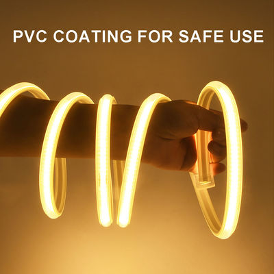 Yüksek Voltajlı 110V 220V İç Kapalı Dış Kapalı Su geçirmez IP65 Alışveriş Merkezi Ev Dekorasyonları için LED Cob Şerit Işıkları