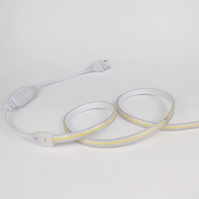 Yüksek Voltajlı 110V 220V İç Kapalı Dış Kapalı Su geçirmez IP65 Alışveriş Merkezi Ev Dekorasyonları için LED Cob Şerit Işıkları