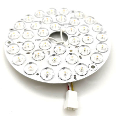 Yüksek Lumen 230V 15W 110MM 36V 3CCT yedek parça tavan fanı PCB Board sürücüsü Daha az LED modülleri karartma ve renk ayarlama
