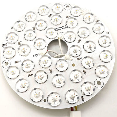 Yüksek Lumen 230V 15W 110MM 36V 3CCT yedek parça tavan fanı PCB Board sürücüsü Daha az LED modülleri karartma ve renk ayarlama