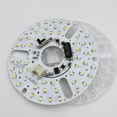 5CCT 18W/24W DIP Değiştirici Cadı Gücüyle Tavan Işık Ventilatörü LED Modülü 120V Tavan Ventilatörü Panel Retrofit Kit DOB Modülleriyle