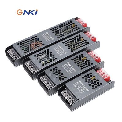 Ultra ince ve ince güç kaynağı 12V / 24V 60W 100W 150W Led Sürücü Değiştirme Güç kaynağı Led Şerit Işık Teneke Kutusu için
