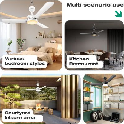 Işıklı tavan fanları, 36 inçlik LED fan lambası Kanca ile asılı,Kanca Tipi Tavan Fanı,Plug in Ceiling Fan Light,40W,3000-6500k,Uzak Kumanda,Portable Fan for Camping Bed,Patios,(Black)N DFFFFFN`