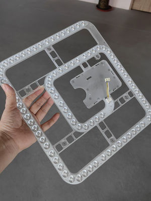 Işık Ayarları SMD LED PCB Modülü 120V 3/5CCT Tavan Paneli için Değiştirme Yuvarlak Lensli LED Işık Modülü