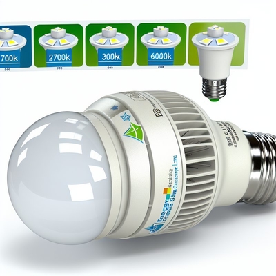 Energy Star Sertifikalı Tavan Vantilatörü LED Işık Değiştirme Ampulü 1200 Lümen
