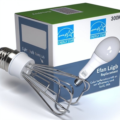 Energy Star Sertifikalı 3000K LED Tavan Vantilatörü Işık Değişimi