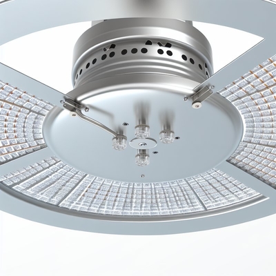Alüminyum PCB LED Tavan Fan Işığı Değiştirme - 135mm Dia, 3000K Sıcak Beyaz