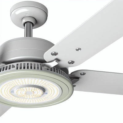 Alüminyum PCB LED Tavan Fan Işığı Değiştirme - 135mm Dia, 3000K Sıcak Beyaz