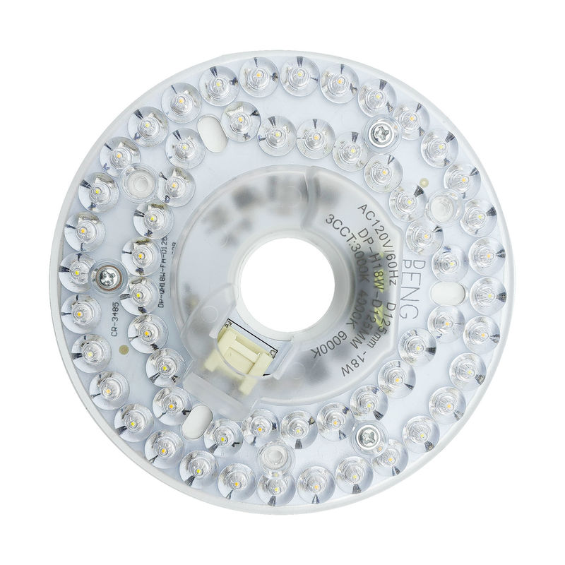 125mm 22W 4.92 &quot;Sürücüsüz Dia125mm ETL FCC Onaylı LED tavan fan ışığı yedek tavan fan led ışık seti