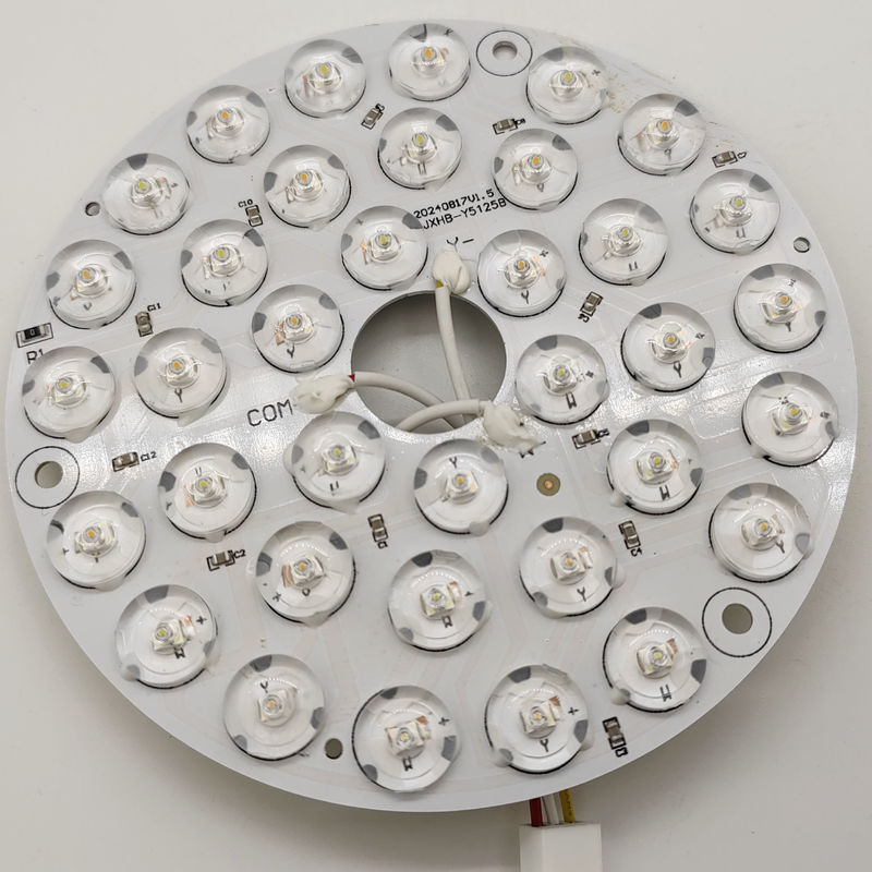 Yüksek Lumen 3KV Artış Koruması Üç Renkli 9-25W Ventilatör Işık Değiştirme LED DOB Modülü Tavan Ventilatörü Işık Değiştirme