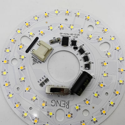 Dia125mm 4.9 inç 24W LED Tavan Fan Light Retrofit Kit Tavan Işığı Değiştirme Kiti 5CCT 3000K 3500K 4000K 5000K 6000K Düzenlenebilir 12W 18W 24W Değiştirici, 2800LM 120V ETL 2 4 Watt