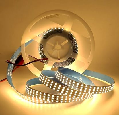 2835LED Çizgi Işık 360LED / m 3 Satır 12V IP20 IP65 Esnek Çizgi Işık 16mm Genişliği 45W 3528LED Çizgi Işık